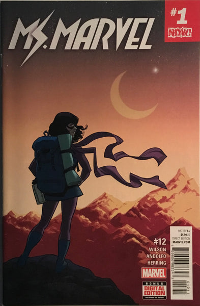 MS MARVEL (2016-2019) # 12 FIRST APPEARANCE OF RED DAGGER