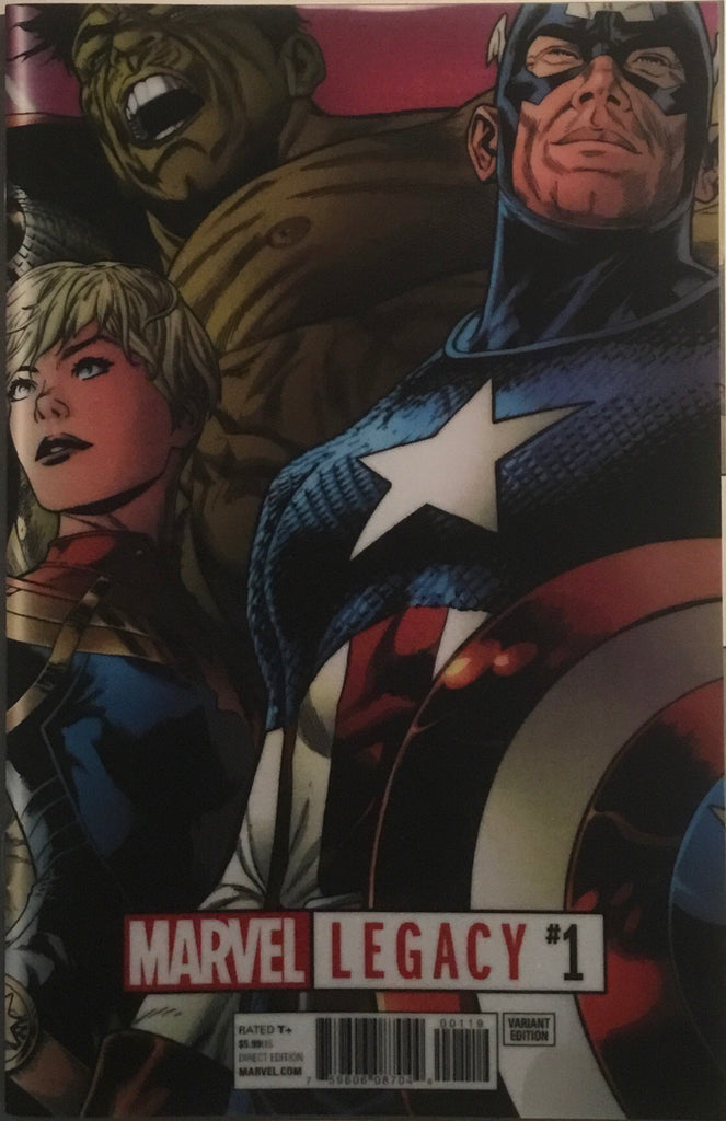 MARVEL LEGACY # 1 QUESADA LENTICULAR VARIANT COVER