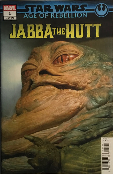 STAR WARS AGE OF REBELLION JABBA THE HUTT  # 1 MOVIE PHOTO 1:10 VARIANT COVER