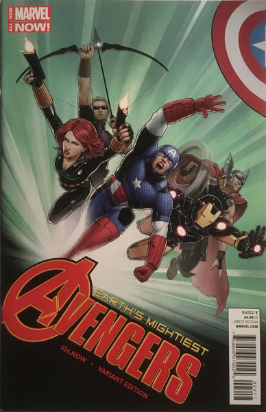 AVENGERS (2013-2015) #24.NOW CHRISTOPHER X-MEN HOMAGE VARIANT COVER