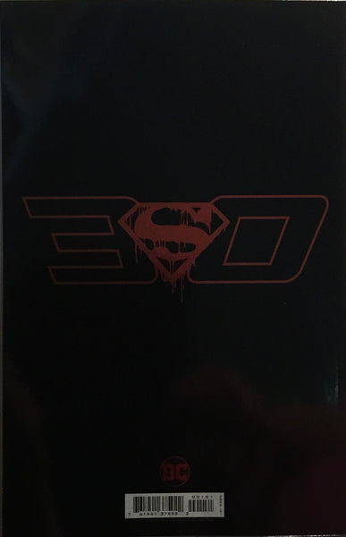 DEATH OF SUPERMAN 30TH ANNIVERSARY SPECIAL MATTINA 1:25 FOIL VARIANT COVER