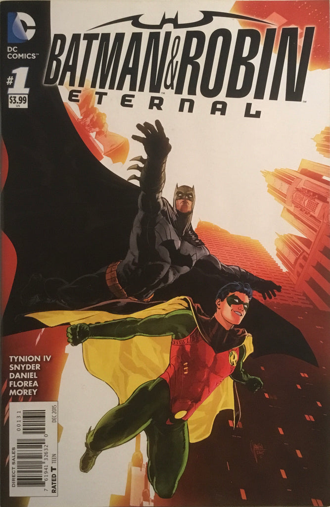 BATMAN AND ROBIN ETERNAL # 1 JANIN 1:50 VARIANT COVER