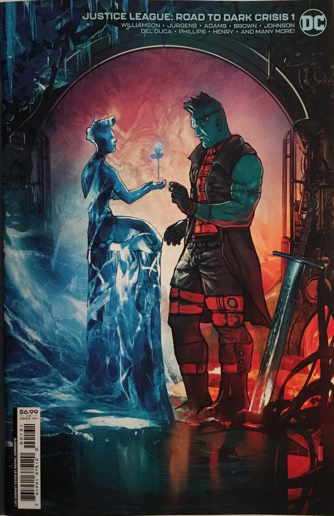 JUSTICE LEAGUE ROAD TO DARK CRISIS # 1 SARMENTO 1:25 VARIANT COVER