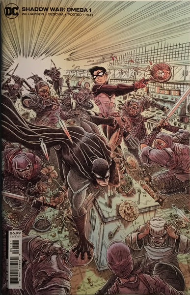 SHADOW WAR OMEGA # 1 STOKOE 1:25 VARIANT COVER