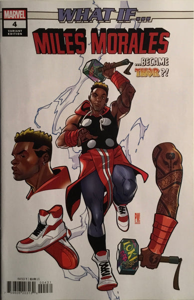 WHAT IF... MILES MORALES  #4 MEDINA 1:10 VARIANT COVER