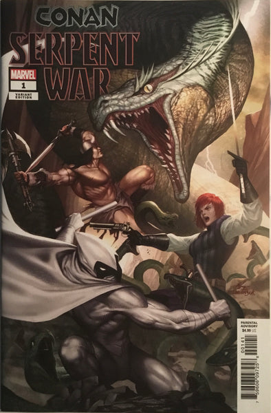 CONAN SERPENT WAR # 1 INHYUK LEE 1:50 VARIANT COVER