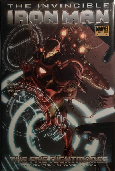 INVINCIBLE IRON MAN (2008) VOL 1 THE FIVE NIGHTMARES HARDCOVER GRAPHIC NOVEL