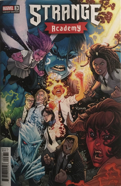 STRANGE ACADEMY # 3 OTTLEY 1:25 VARIANT COVER