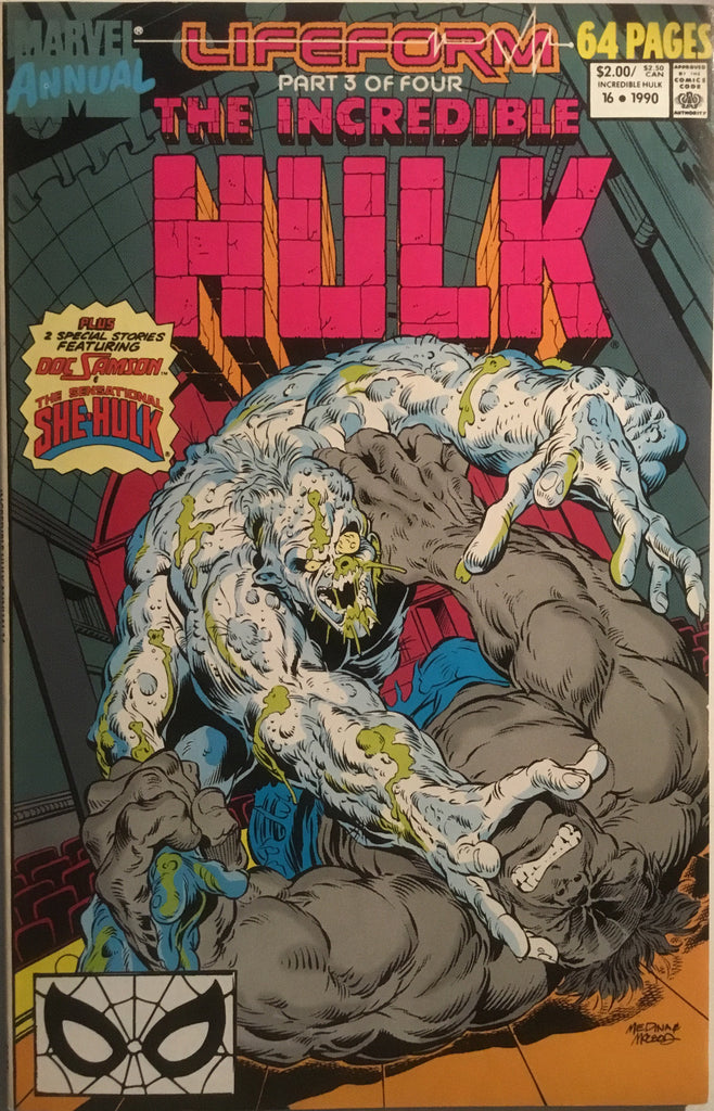 INCREDIBLE HULK (1962-1999) ANNUAL  # 16