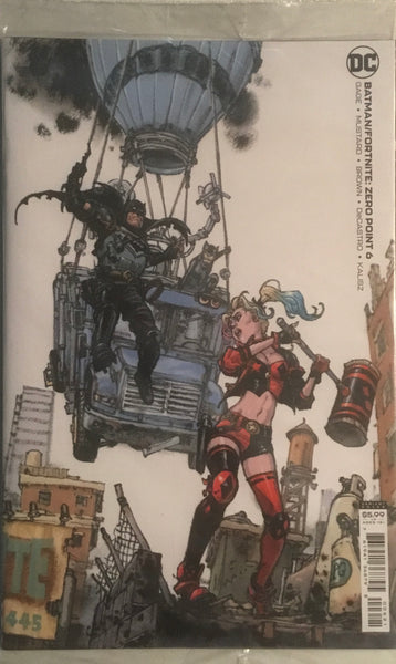BATMAN / FORTNITE ZERO POINT # 6 VARIANT COVER