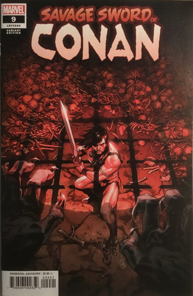SAVAGE SWORD OF CONAN (2019) # 9 PUTRI 1:25 VARIANT COVER