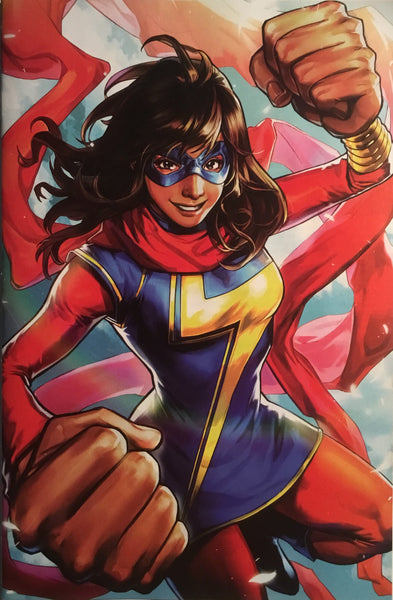 MAGNIFICENT MS MARVEL # 3 BATTLE LINES VARIANT COVER