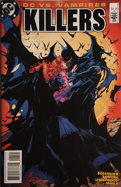 DC VS VAMPIRES : KILLERS ONE-SHOT BATMAN HOMAGE VARIANT COVER