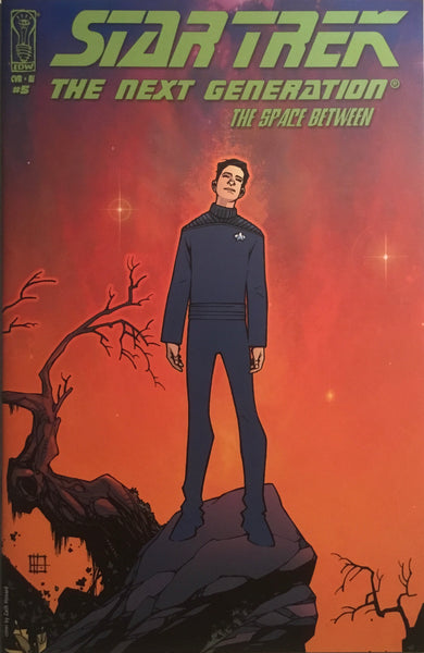 STAR TREK THE NEXT GENERATION : THE SPACE BETWEEN # 5 1:10 VARIANT COVER