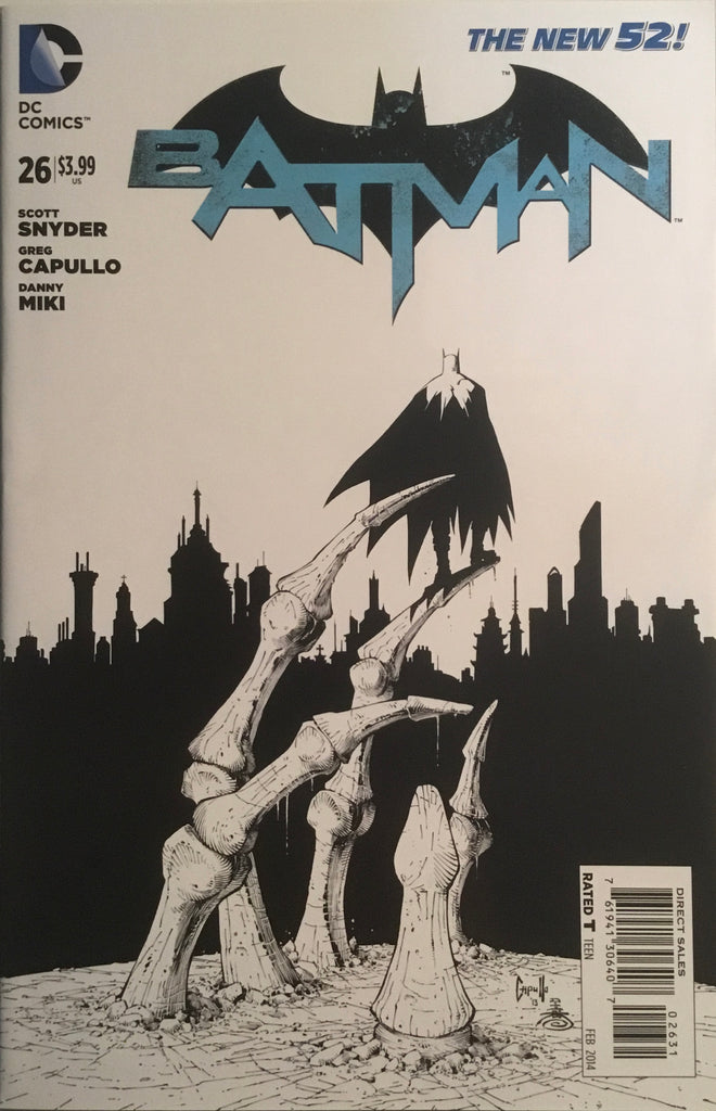 BATMAN (THE NEW 52) #26 CAPULLO 1:100 VARIANT COVER