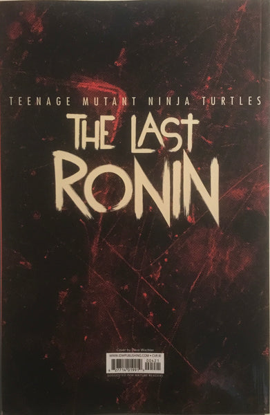TEENAGE MUTANT NINJA TURTLES THE LAST RONIN # 4 WACHTER VARIANT COVER