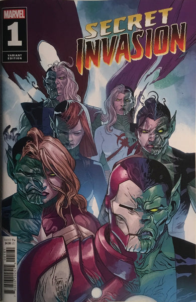 SECRET INVASION (2023) # 1 CAMUNCOLI 1:25 VARIANT COVER