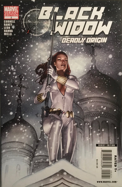 BLACK WIDOW DEADLY ORIGIN # 2 GRANOV 1:10 VARIANT COVER