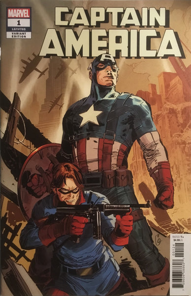 CAPTAIN AMERICA (2018) # 1 GARNEY COVER