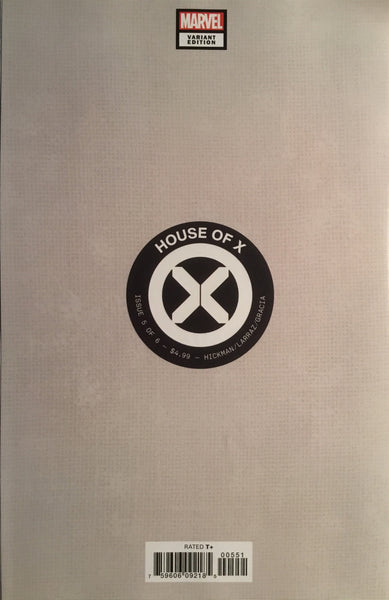 HOUSE OF X # 5 LARRAZ 1:100 VIRGIN COVER