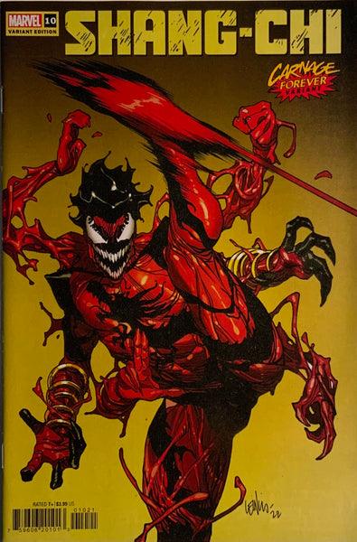 SHANG-CHI (2021) #10 CARNAGE FOREVER VARIANT COVER