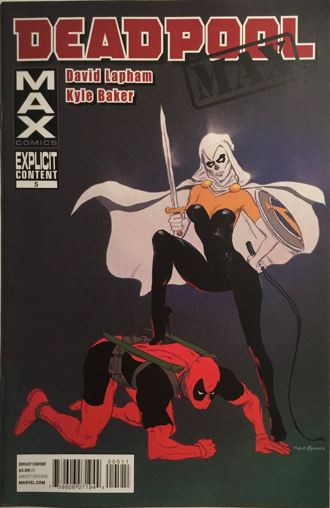 DEADPOOL MAX # 5 FIRST APPEARANCE OF FEMALE TASKMASTER