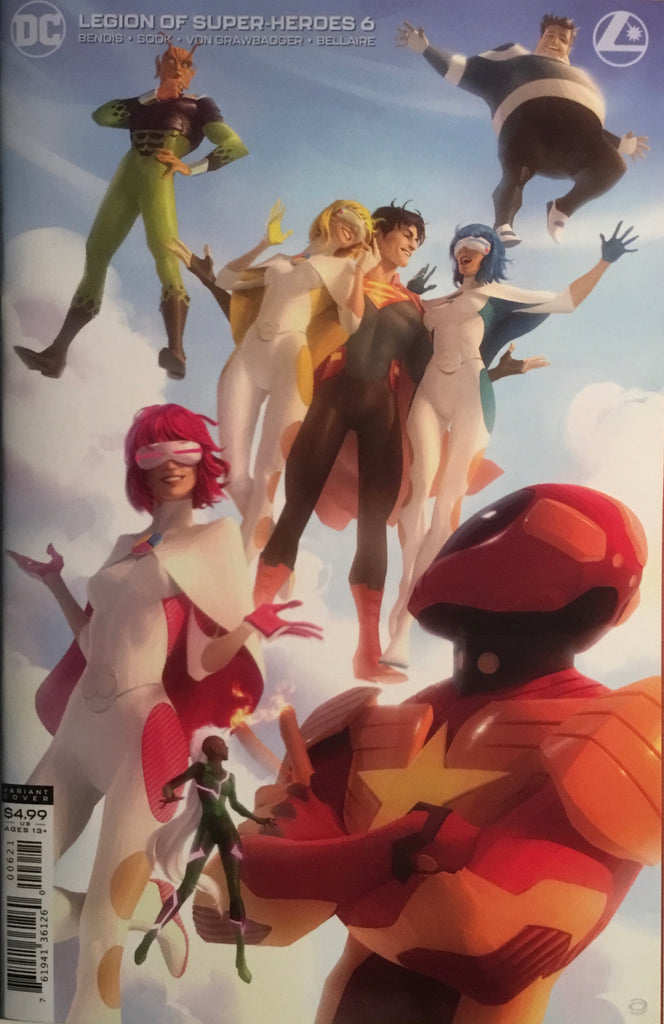 LEGION OF SUPER-HEROES (2019) # 6 VARIANT COVER FIRST FULL APPEARANCE OF GOLD LANTERN