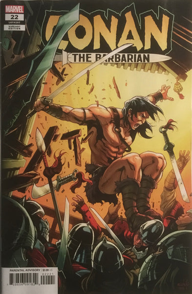 CONAN THE BARBARIAN (2019) #22 SCHITI 1:25 VARIANT COVER