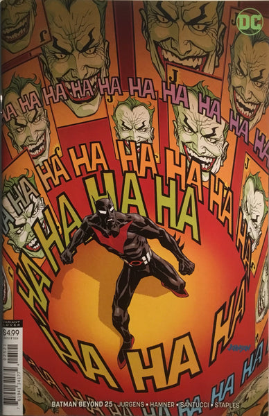 BATMAN BEYOND (2016-2021) #25 JOHNSON VARIANT COVER FIRST APPEARANCE OF ELAINNA GRAYSON