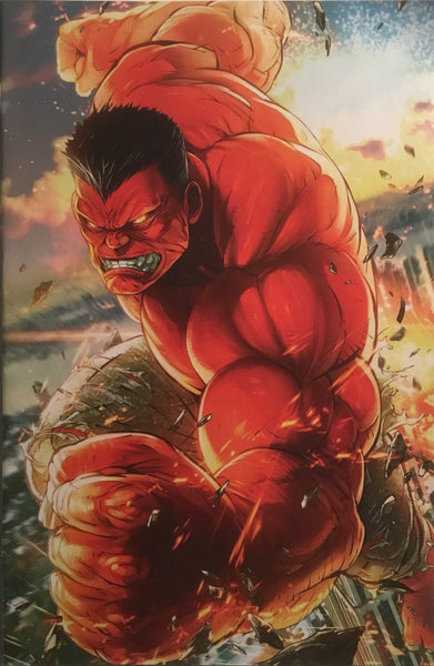 WEAPON H # 9 RED HULK BATTLE LINES VARIANT COVER