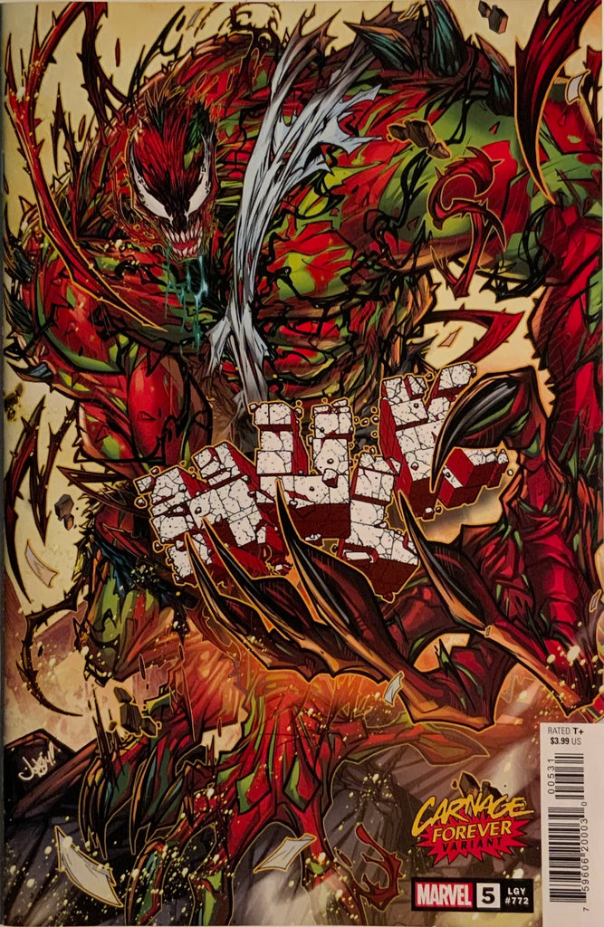 HULK (2022) # 5 CARNAGE FOREVER VARIANT COVER