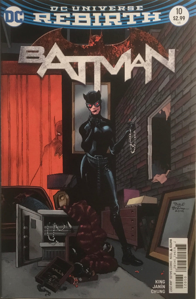 BATMAN (REBIRTH) # 10 VARIANT COVER