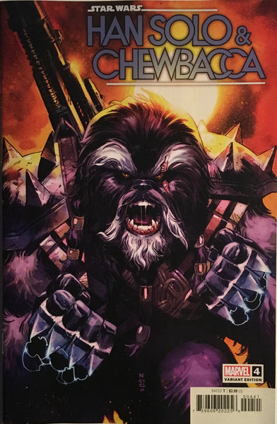 STAR WARS HAN SOLO & CHEWBACCA #4 KLEIN 1:25 VARIANT COVER