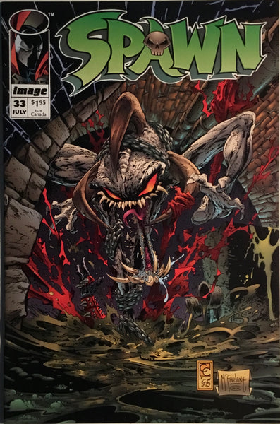 SPAWN # 33 FIRST CAMEO APPEARANCE OF FREAK