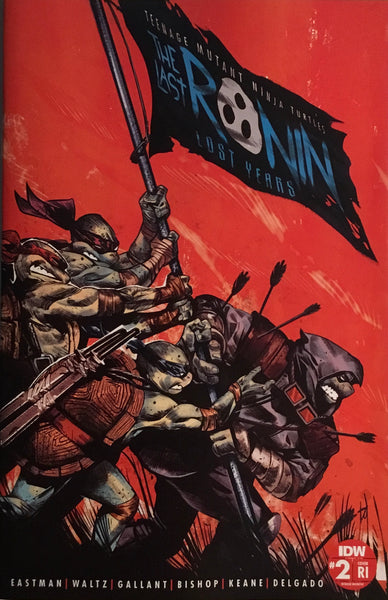 TEENAGE MUTANT NINJA TURTLES THE LAST RONIN LOST YEARS # 2 DEL MUNDO 1:25 VARIANT COVER