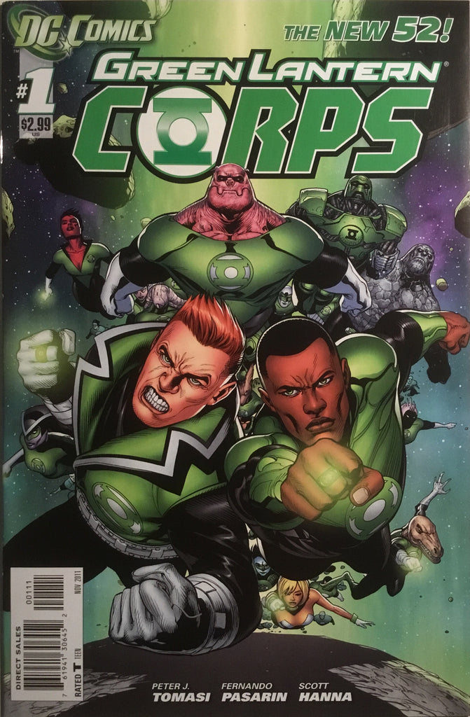 GREEN LANTERN CORPS (NEW 52) # 1 FIRST PRINTING
