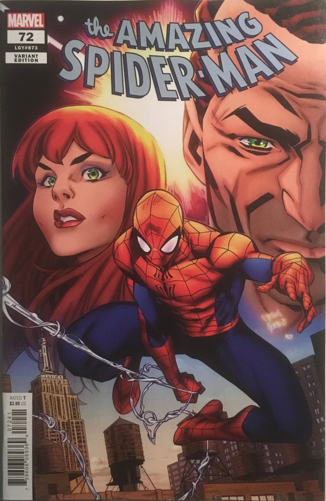 AMAZING SPIDER-MAN (2018-2022) #72 GOMEZ 1:25 VARIANT COVER