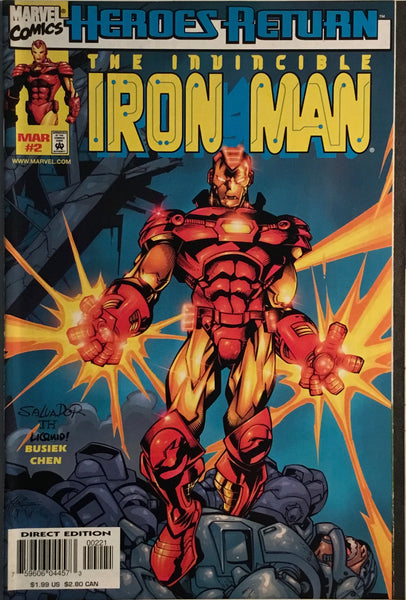 IRON MAN (1998-2004) # 2