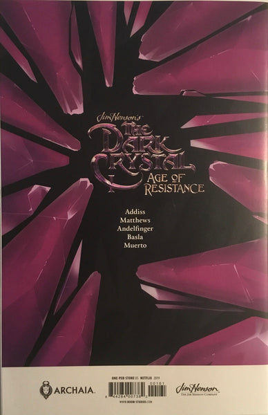 DARK CRYSTAL AGE OF RESISTANCE # 1 RETAILER VARIANT COVER