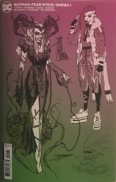 BATMAN FEAR STATE OMEGA #1 JIMENEZ 1:25 VARIANT COVER
