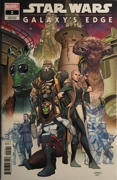 STAR WARS GALAXY’S EDGE # 2 SLINEY 1:25 VARIANT COVER