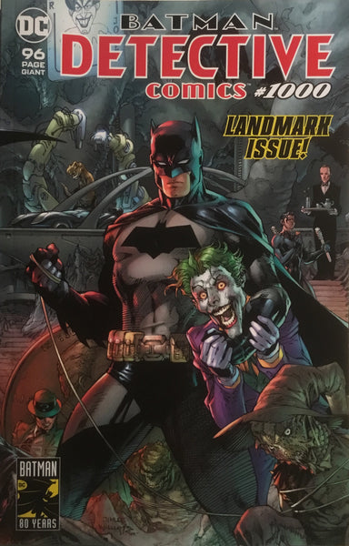 DETECTIVE COMICS #1000 JIM LEE COVER + 9 DECADE COVERS