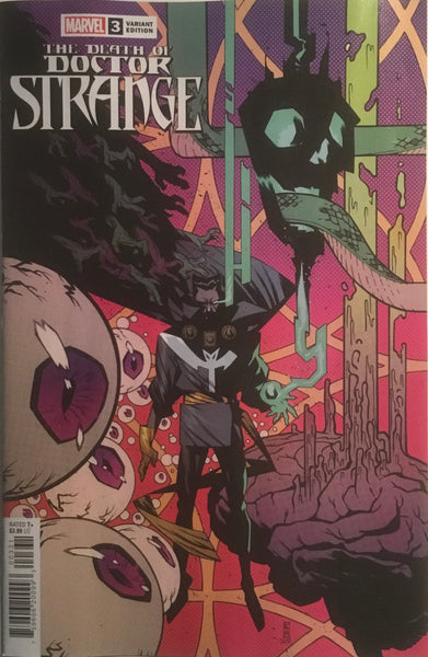 DEATH OF DOCTOR STRANGE #3 JACINTO 1:25 VARIANT COVER