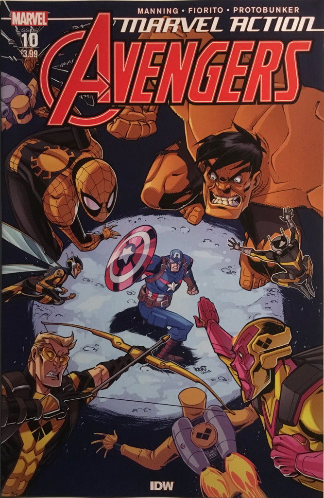 MARVEL ACTION : AVENGERS (2018-2020) #10 FIRST FULL APPEARANCE OF THE YELLOW HULK