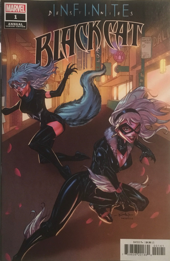 BLACK CAT (2021) ANNUAL #1 SHARP 1:25 VARIANT COVER FIRST TEAM APPEARANCE OF TIGER DIVISION