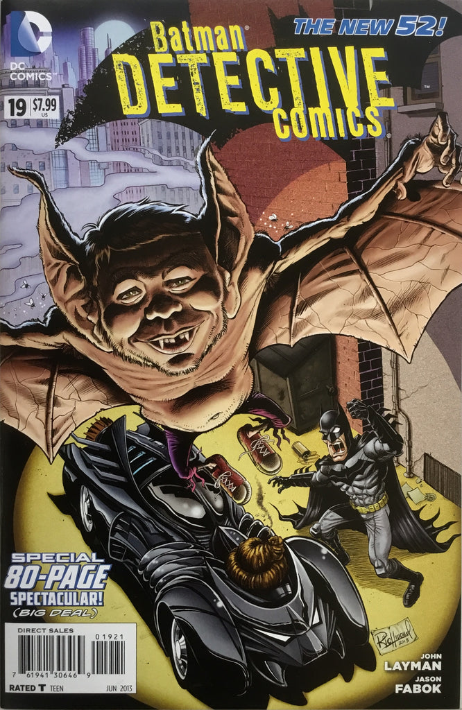 DETECTIVE COMICS (THE NEW 52) #19 MAD 1:10 VARIANT COVER