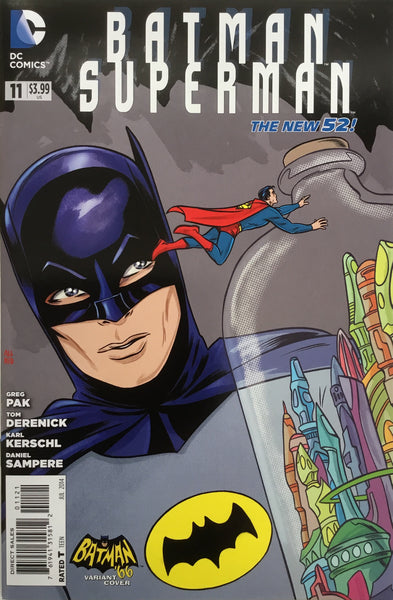 BATMAN / SUPERMAN (NEW 52) #11 BATMAN '66 1:25 VARIANT COVER