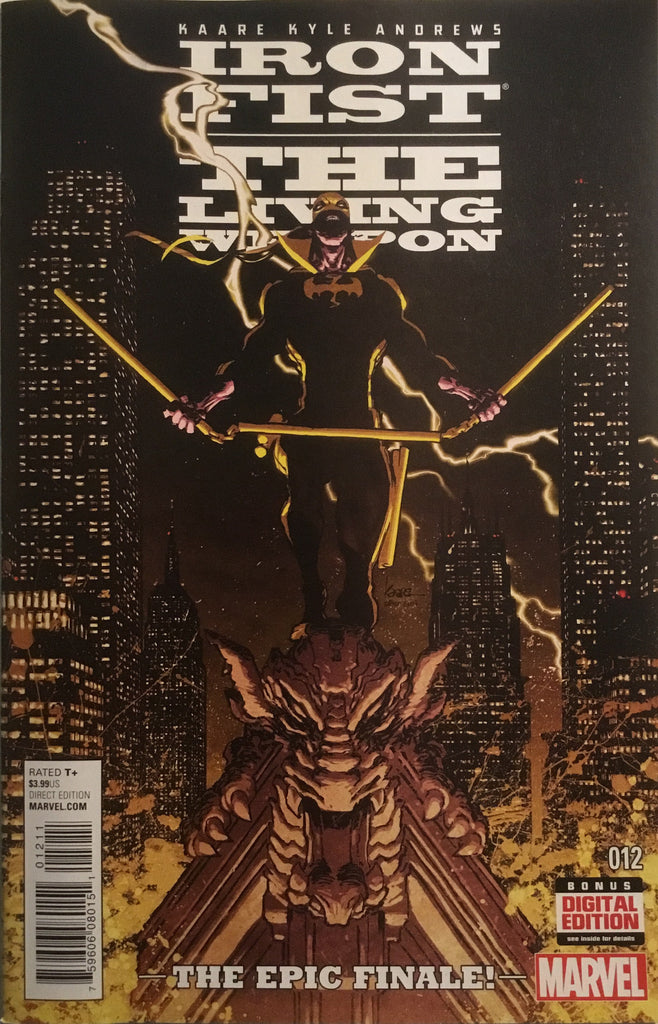 IRON FIST THE LIVING WEAPON #12