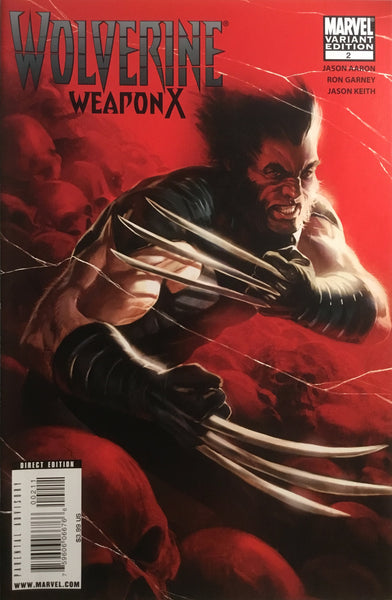 WOLVERINE WEAPON X # 2 VARIANT COVER