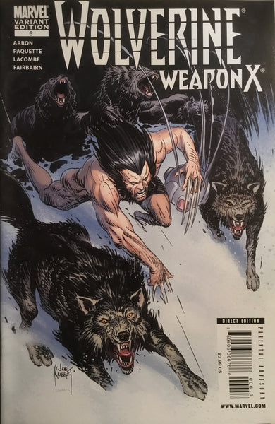 WOLVERINE WEAPON X # 6 VARIANT COVER